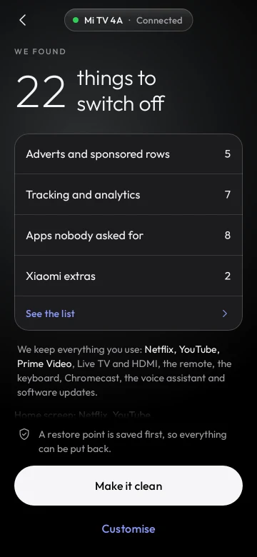 Upstream screenshot: review proposed changes before applying them